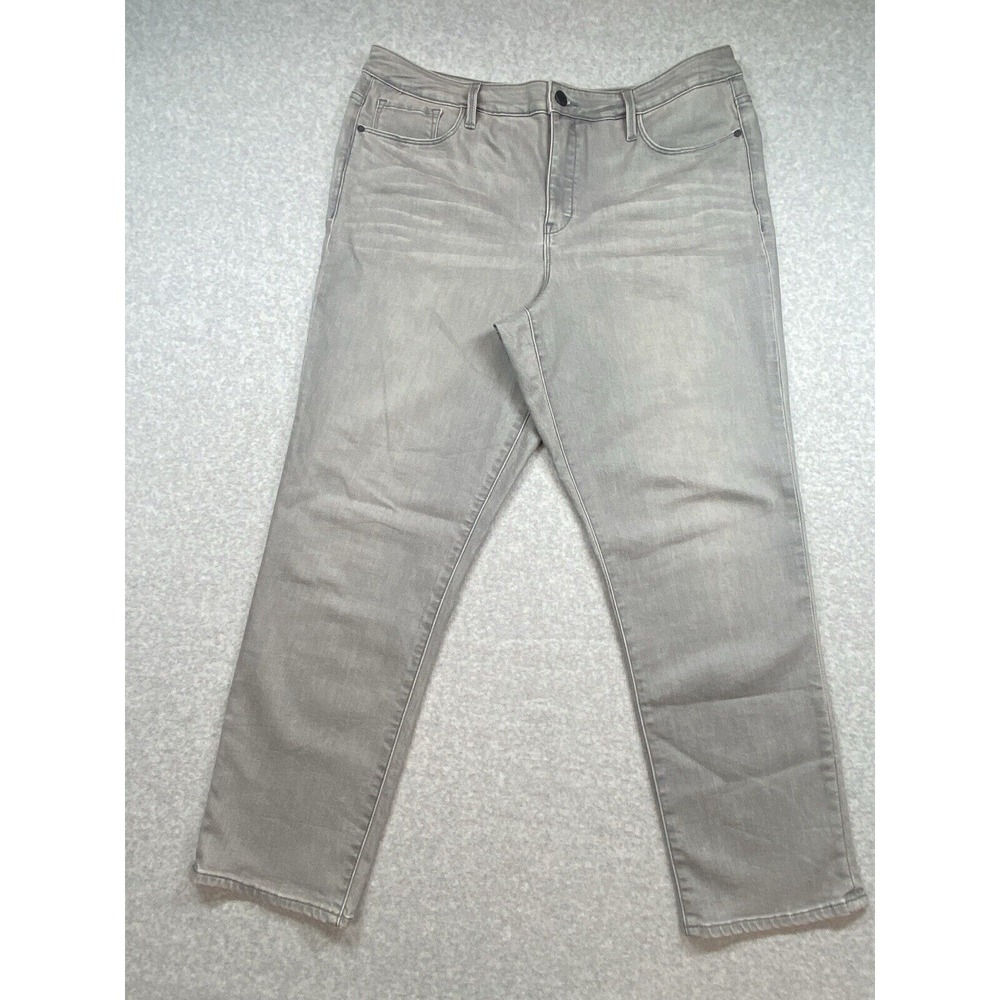 Athleta Sculptex Gray Wash Jeans Size 16 Excellent used Condition
